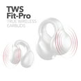 thumbnail image 2 of RCA Wave-66 True Wireless Earbuds, Bluetooth, 20H Playtime, White, 2 of 4