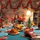 thumbnail image 5 of Juego de guirnaldas de Navidad | Adornos de bola de luz multicolor 200cm | Rojo verde, blanco, plástico inquebrantable, diseño flexible y flexible, escalera y ventana, decoración navideña, fácil de, 5 of 6