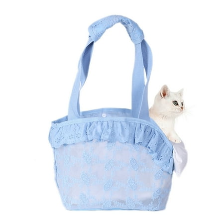 Cat Carrier Tote Outing Bag with Strap Portable Soft Shoulder Bag for Travel