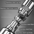 thumbnail image 6 of 2L Tumbler Thermo Bottle Large Capacity Thermal Mug Stainless Steel Thermal Water Bottle Cold And Hot Thermo Cup Vacuum Flask (Silver,1500ML), 6 of 7