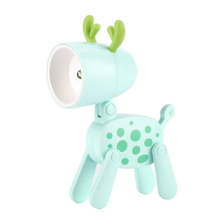 

Dog Deer Shape With Phone Holder Mini Night Light Led Eye Protection Adjustable