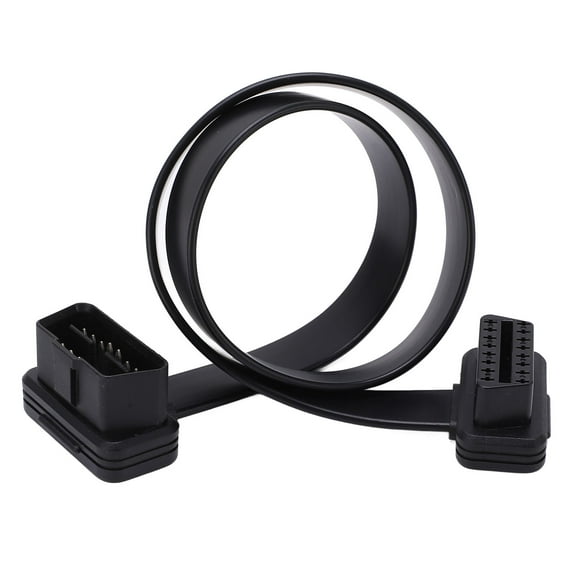 Obd2 Cable Diagnostic Adapter Obd2 Test Cable Scanner Cable Diagnostic Extender Cord OBDII 16 Pin Male To Female Extension Cable Car Diagnostic Cord For OBD2 Scanner Code Reader