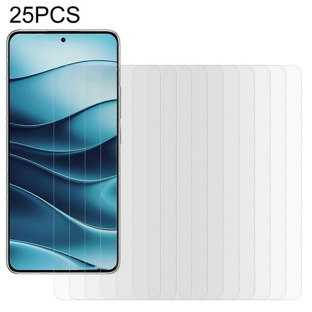 25Pcs For Xiaomi Redmi Note 14 5G Tempered Glass Screen Protector High Definition