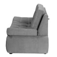 thumbnail image 3 of Sala Bali Rogga (Love Seat, Love Seat, Taburete) Gris, 3 of 8