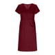 thumbnail image 5 of mfyjkho Vestidos para mujer, Vestido informal hasta la rodilla con cuello en V y manga corta de color liso para mujer. Vestidos festivos xxxxxl, 5 of 7