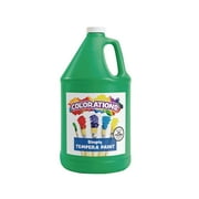 Colorations Simply Tempera Paint, Green - 1 Gallon