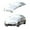 A, variant on Car Windshield Sun Shade Snow Cover - Front Window Thermal Insulation Protector Universal Fit All Weather Sunscreen - Car Jacket for Sedan SUV Truck - Anti-Freeze Ice Shield for Winter Summer Parking