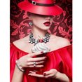 thumbnail image 1 of Diamond Painting (DE9661) Royal Court Lady 5D DIY Square Wall Artesanías 20X30cm FLhrweasw Nuevo, 1 of 2