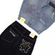 thumbnail image 4 of Pantalones de calle americanos, vaqueros informales holgados, vaqueros de cintura alta a la moda retro hip-hop para hombre, 4 of 5
