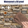 thumbnail image 5 of Liwarace Brick Grain Thickened Self-Adhesive Waterproof Modern Decorative Wallpaper,White, 5 of 6