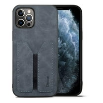 iPhone 12 Wallet Case, iPhone 12 Pro Wallet Case, Dteck Slim Credit Card Slot Holder Case PU Leather Wallet Case for Apple iPhone 12 / iPhone 12 Pro 6.1 inch 2020, Gray