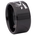 thumbnail image 6 of Trophy Antler and Arrows Tungsten Carbide Ring, 6 of 9