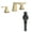 Brushed Gold, variant on Three Hole Widespread Faucet, 2-handle Bathroom Faucet with Pop-up Drain Assembly