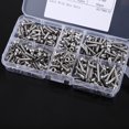 thumbnail image 3 of Tornillos de acero inoxidable 300pcs M3 Nuts & Bolts Botón tornillos de cabeza hexagonal socket frutos secos Surtido Kit W / caja de clavos y grapas, 3 of 6