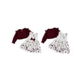 thumbnail image 2 of BemeyourBBs Toddler Baby Girls Sets Sleeveless Dress with Long Sleeve Cardigan, 2 of 9