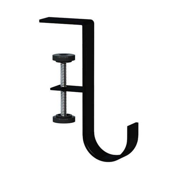 Colgador de ladrillo resistente ajustable para medias de chimenea y guirnaldas - gancho de repisa de 0,6" a 2,4" - Sin taladro, sin tornillos, diseño de doble gancho