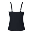 thumbnail image 6 of Womens Tankini Tops V Neck Triangle Swim Bathing Suit Athletic Swimwear Top Only, 6 of 7