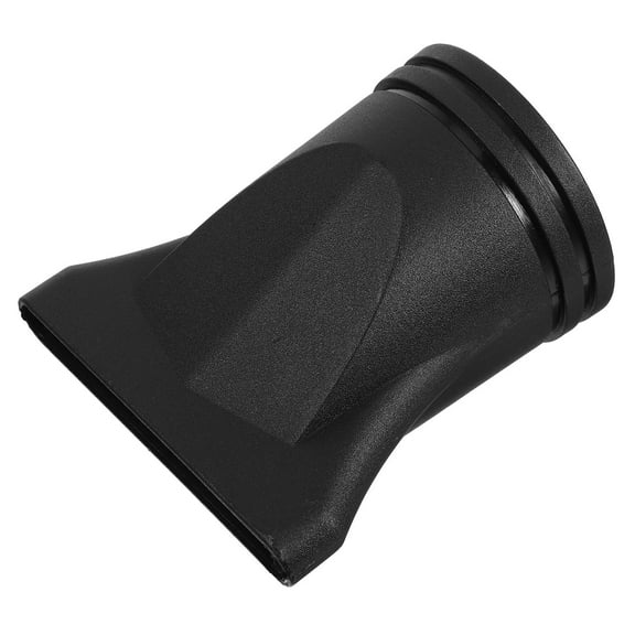 Hemobllo Black Plastic Hair Dryer Concentrator Nozzle for Even Heat Distribution