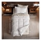 thumbnail image 3 of Set Edredón Individual + Funda De Almohada + Sábanas 5 Pzas Real Textil Blanco - Beige, 3 of 8