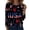 Dark Blue #109, variant on United States 250th Anniversary Tshirt for Women Birthday National Flag Print Crew Neck Tees Independence Usa Flag Freedom Blouses 250 Years Birthday Cute Long Sleeve T-Shirts Khaki XL