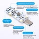 thumbnail image 4 of Mini luz LED táctil recargable con Sensor USB, luz de ambiente para coche, fiesta, luz nocturna, 1 piezas, 9SMD, 4 of 5
