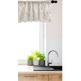 thumbnail image 3 of Ambesonne Abstract Window Valance, Swirls Pattern Circles, 42" x 18", Pale Grey Eggshell, 3 of 3