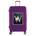 thumbnail image 1 of 18-32 Inch Large Capacity Travel Essential Bag with Flower Serie Print Pattern Travel Accessories Suitcase Dust Protection Cover 8flower W XL, 1 of 6