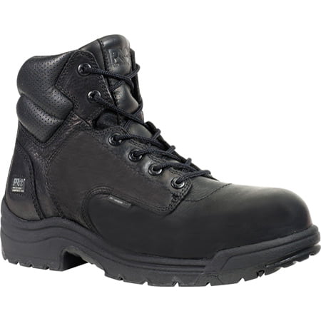 

Men s Timberland PRO TiTAN® 6 Composite Toe Boot Black Full Grain Leather 7.5 M