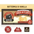 thumbnail image 3 of Kodiak Protein-Packed Thick and Fluffy Buttermilk & Vanilla Power Waffles, 14.8 oz, 6 Count (Frozen), 3 of 8