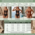 thumbnail image 5 of Olaglory Women's One Piece Swimsuit Tummy Control High Waisted Bathing Suit with Ring Linked & Cutout, Sexy Monokini Swimwear, Green, 5 of 7