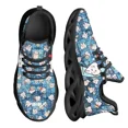 thumbnail image 1 of Zapatos planos con estampado de dibujos animados para mujer, zapatillas informales de malla transpirable,, 1 of 6