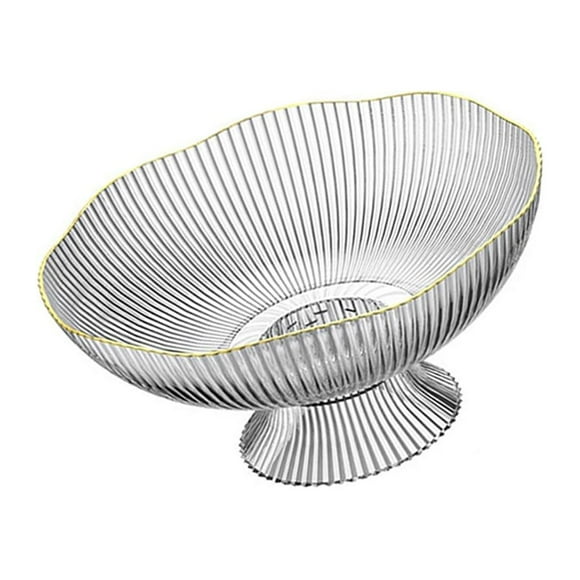 Inteprter Frutero elegante para bocadillos y panes en la encimera Organizadores de utensilios de cocina Blanco 25x12x11.5 cm