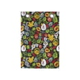 thumbnail image 1 of Easter Hanging Pocket Organizer, Ornamental Eggs Monsters Rabbit Forest Animals Plants Cartoon, Printed Polyester Storage Bag with Pockets, 14" x 20", Charcoal Grey Multicolor, 1 of 2