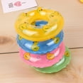thumbnail image 5 of 1/2/4PCS Kids Mini Donuts Swim Ring Bath Toy Summer Fun Swimming Pool Accessory Float Ring Toys For Rubber Ducks Doll Inflatable Style A, 5 of 5