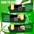 thumbnail image 4 of Topboutique 6 Pcs Microfiber Cloth for Cleaning Glass Window Polishing Cloths Reusable Streak Free Easy Clean Rag Cleaning Towels for Mirror Kitchen Home Dusting 12*12 inch Green, 4 of 8