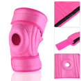 thumbnail image 3 of Genouillères de Sport Protecteur de Genou à Ressort Support pour Randonnée Course (Rose), 3 of 8