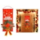 thumbnail image 5 of Advancent 115x40cm Feliz Navidad decoración para el hogar Noel 2020 Navidad guirnalda adornos Navidad Feliz Año Nuevo decoración puerta delantera Banner Kits de decoración para fiestas guirnalda Advancent HA001182-01, 5 of 6