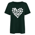 thumbnail image 4 of RKSTN Hauts pour Femmes Décontracté Été Ample Grande Taille Imprimé Graphique Lapin de Pâques Blouse Mode Col Rond Manches Courtes T-shirt, 4 of 4