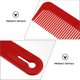 thumbnail image 3 of Greenadscape 3Ud Peine Antiestático Rojo Para Peinado Con Ligero Y Resistente De Plástico, 3 of 6