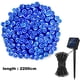 thumbnail image 2 of Paquete de 2 guirnaldas de luces solares, 72 pies, 200 LED, 8 modos, luces navideñas para jardín, patio, hogar, fiesta, 2 of 5