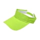 thumbnail image 3 of Gorra de béisbol deportiva con visera solar y parte superior vacía para golf, piscina y béisbol. Verde, 3 of 9