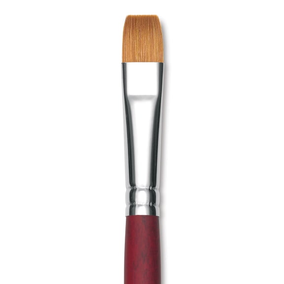Princeton Velvetouch Series 3900 Synthetic Brush - Bright, Long Handle, Size 12