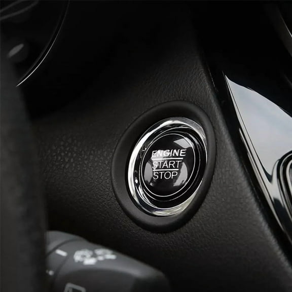 One click start button sticker for Toyota Camry CHR Highlander 2018 2019 2020 2021 2022 2023 2024 car interior stickers