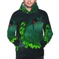 thumbnail image 5 of Lsque Pikmin Pattern Casual Men's Hoodie,Hooded Sweatshirt with Kangaroo Pocket,Pullover Hoodie-XX-Large, 5 of 8
