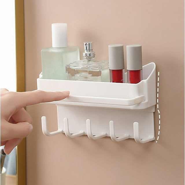 Organizador de Soporte de Banda para la la Cabeza de Pared, Estante de Cabello de Pared Moderno Adhesivo Impermeable para el Cabello para Baño