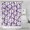 Purple, White, variant on Purple Daisy Flower White Blooms Pattern Shower Curtain 36"x72" ,Bathroom Decorative Shower Curtains Set with 12 Hooks,Modern Waterproof Washable Shower Curtain