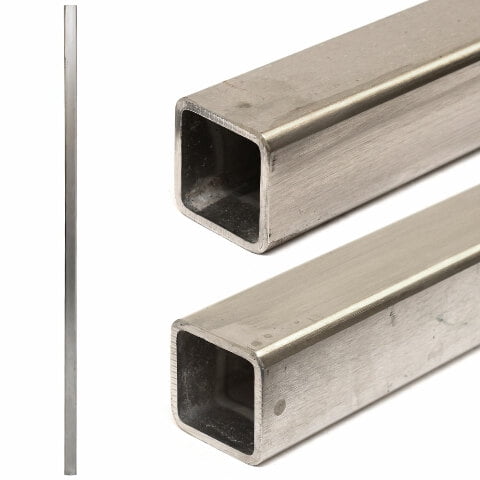 Boat 2 Inch Square Tubing | Stainless Steel 77 Inch