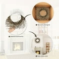 thumbnail image 5 of 24 Inch Front Door Wreath Spring Summer Winter Cream Berry Wreath with Large Grapevine Wreath for all seasons, 5 of 12