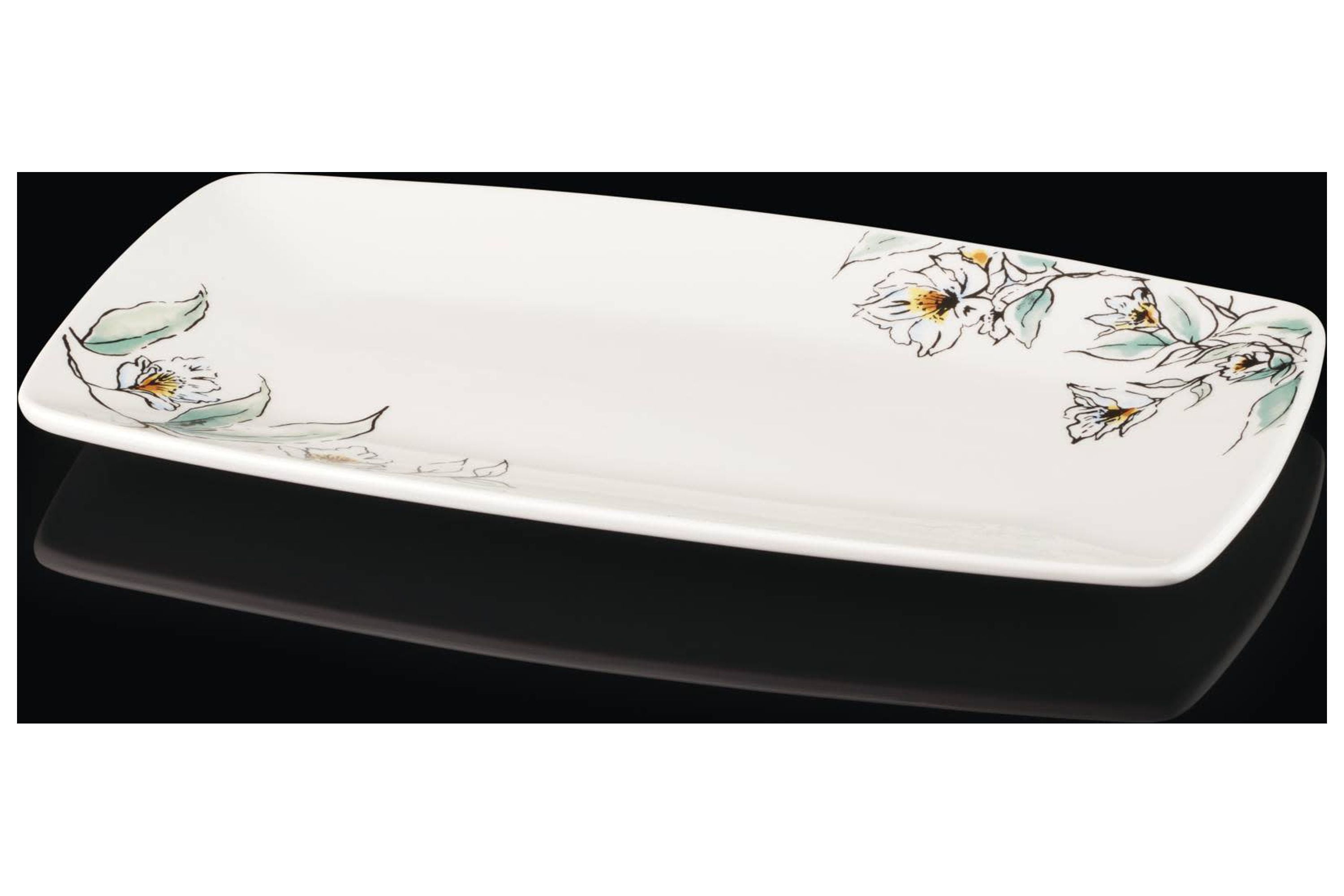 Oneida Entertain 365 Botanica Porcelain Hors d'Oeuvres Serving