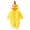 Yellow-zsYzm, variant on OJSFQUFP Baby Dinosaur Toddler Fuzzy Plush Hooded Zipper Jumpsuit Infant Cosplay Romper for Halloween Party